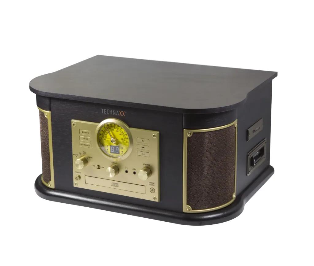 Nostalgia Bluetooth record player with integrated digitization function