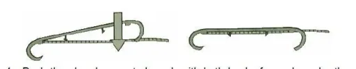 Gutter protection grille, plastic up to RG150, length 3m, 12 clips
