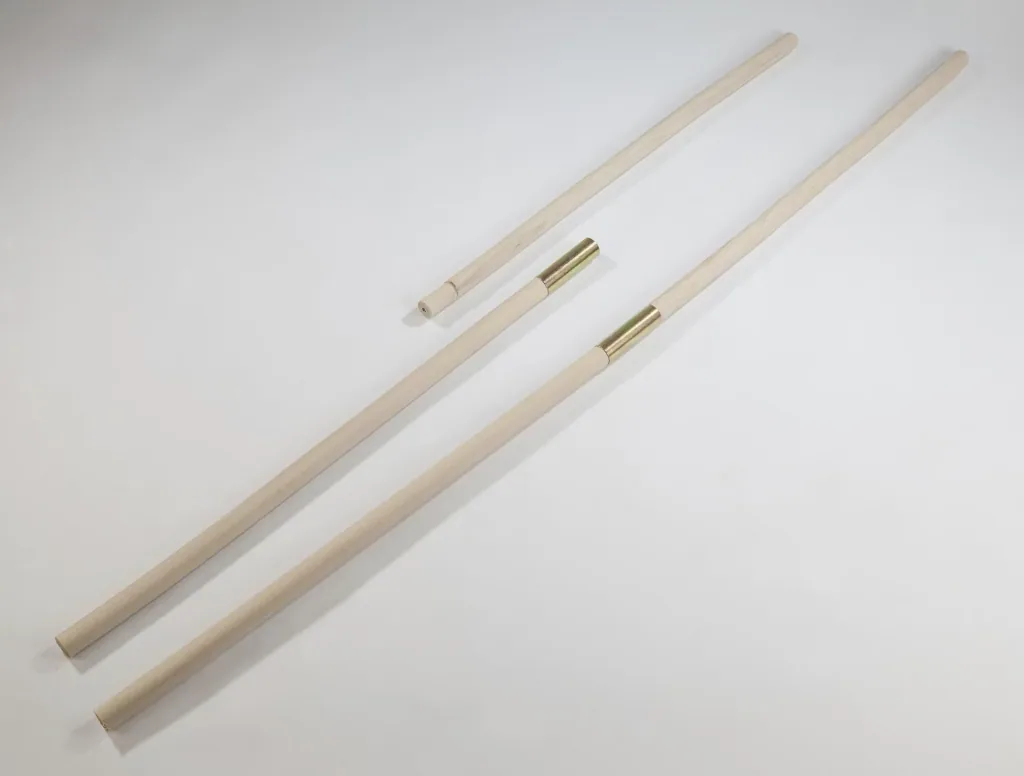 Tool handle beech, 1500 x 28 mm, straight, divisible