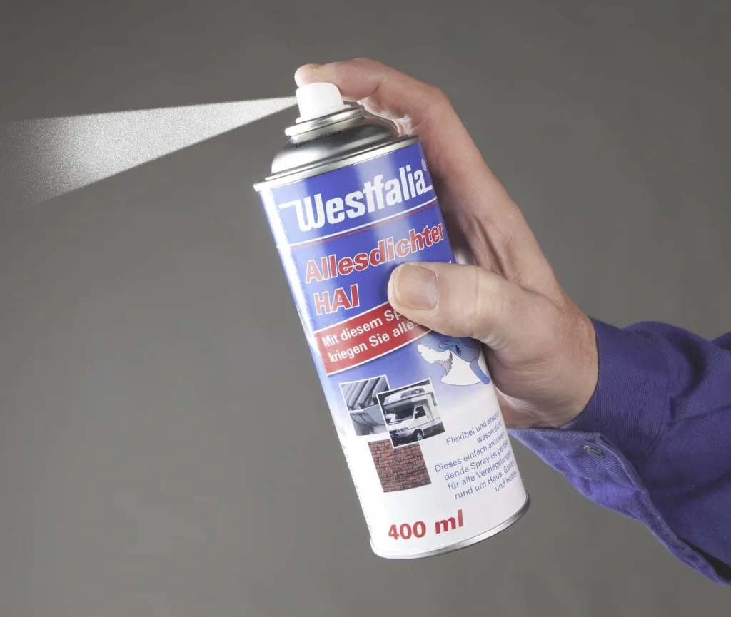 All-purpose sealant 400 ml spray, color black