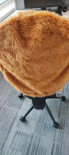 Lambskin car seat cover, Camel