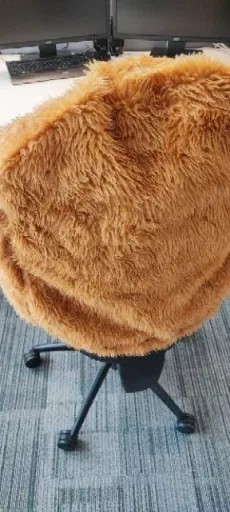 Lambskin car seat cover, Camel