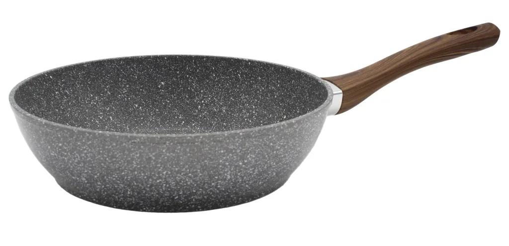 Aluminum pan "Nevada" deep 28 cm (1 x forged jumbo aluminum pan)