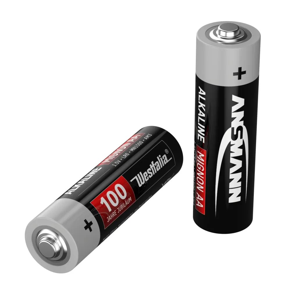 Red Alkaline Mignon (AA) Batteries - 100 pieces