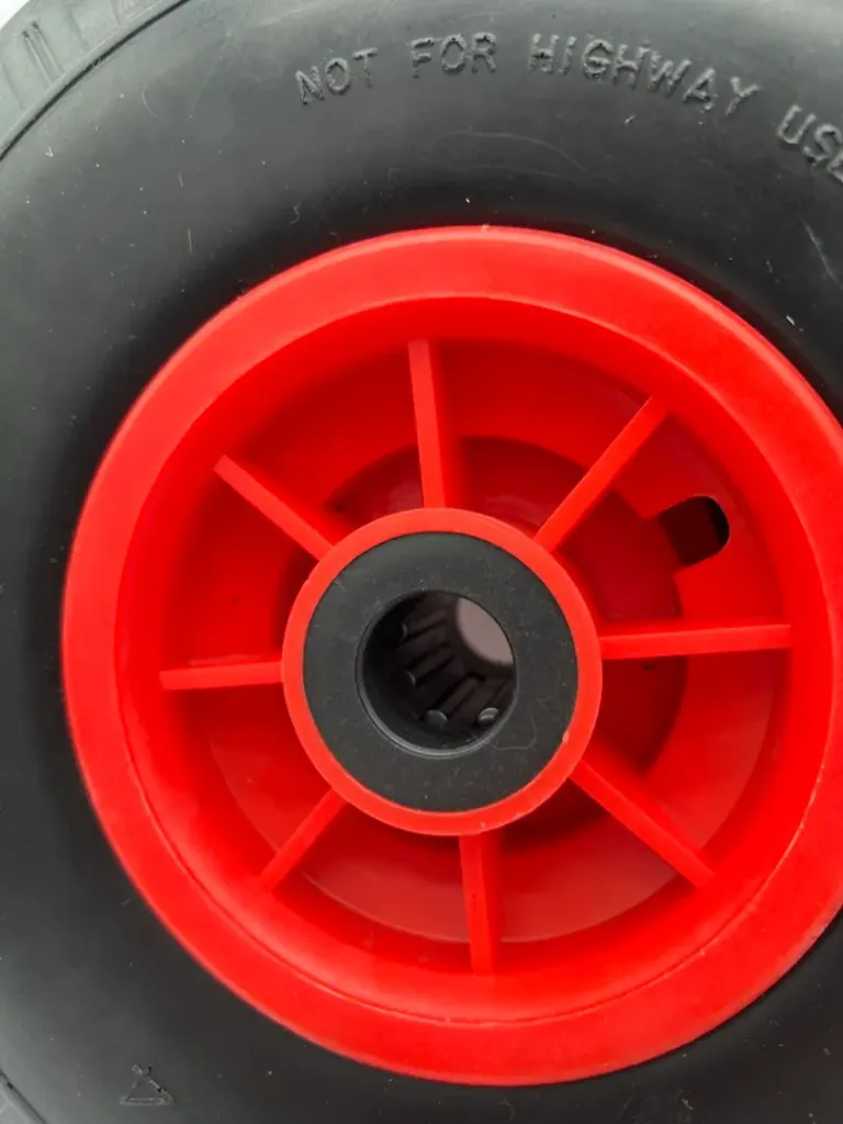 Puncture-proof sack barrow wheel, 1 piece