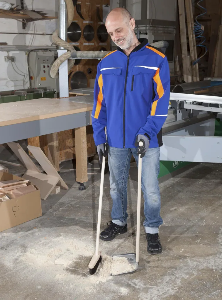 Standing broom set "Faule Grete", total height 107 cm - 970 g