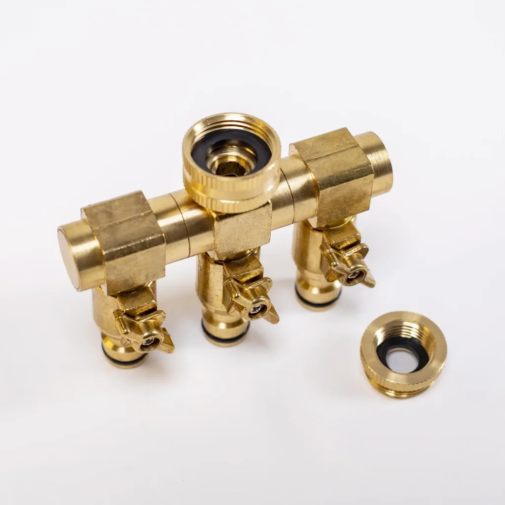 3-way water distributor