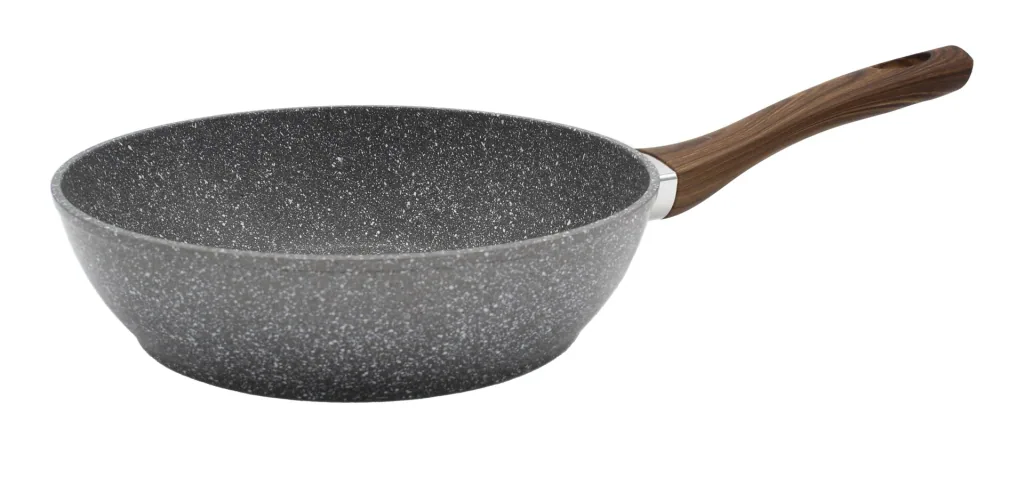 Aluminum pan "Nevada" deep 24 cm (1 x forged jumbo aluminum pan)