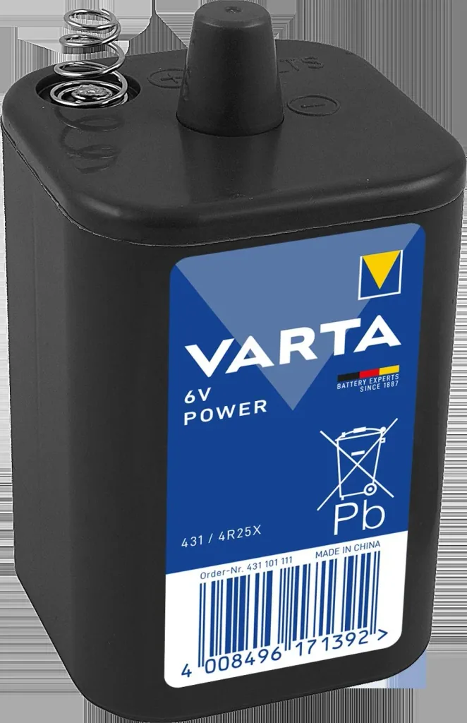 Longlife Plus 431 / 4R25X block battery, 6V, 8.5Ah - 1 piece