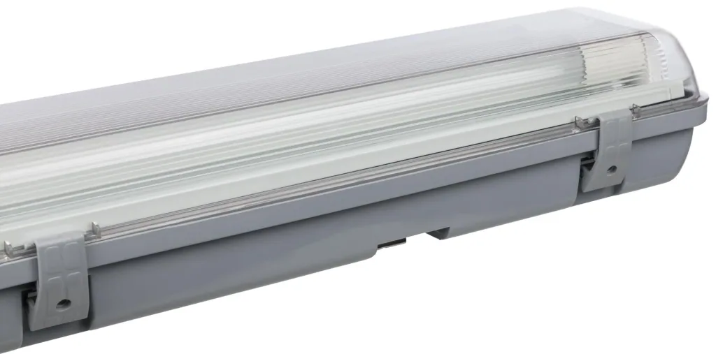 LED moisture-proof light, 2-bulb, 36 watts, cool white, IP65, approx. 120 cm
