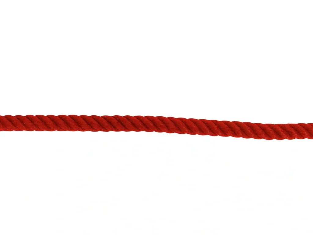 Handrail rope, 6 m x 30 mm, red