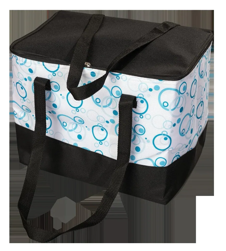 Cooler bag "Circles blue"