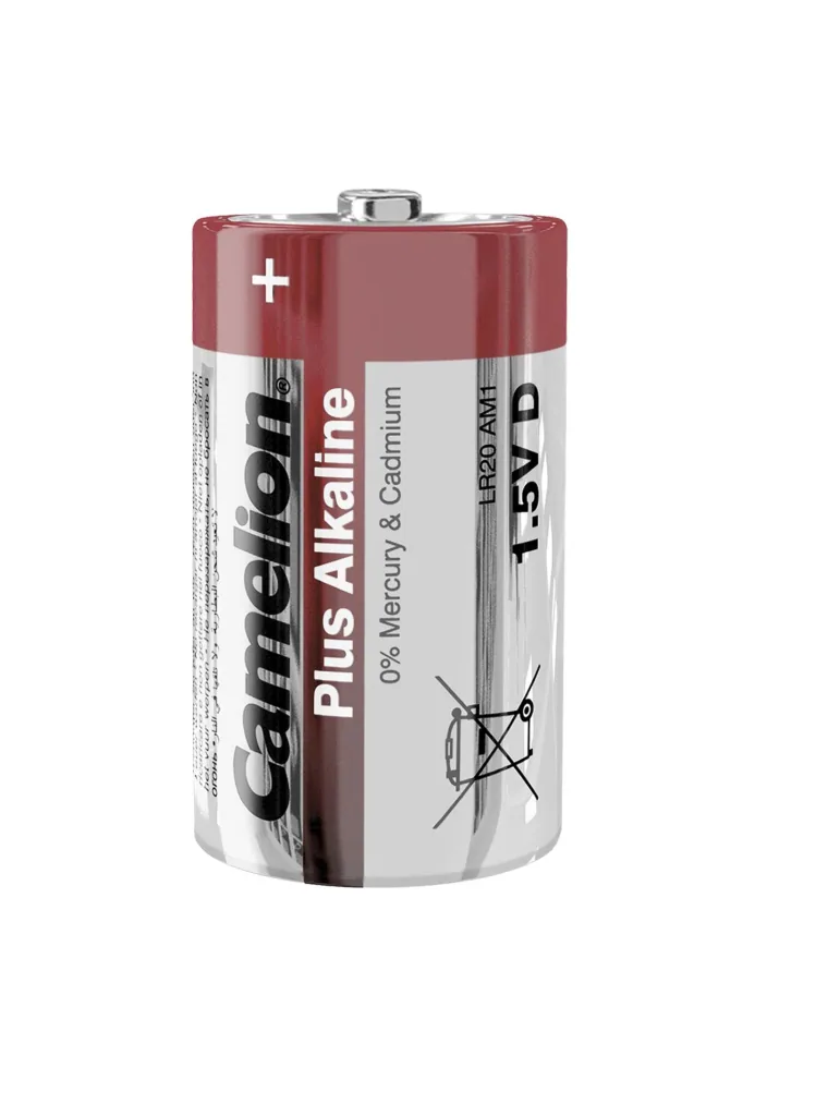 Plus Alkaline Mono D Battery - 2 pieces