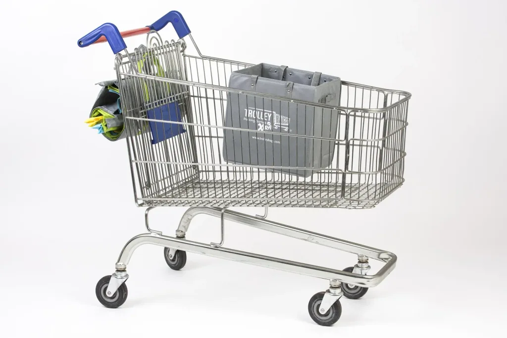 Shopping cart bag “Trolley Bag XTRA”, grey