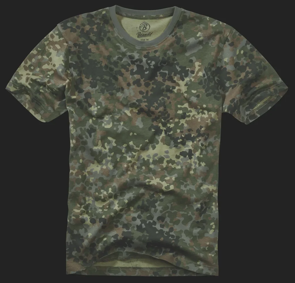 Army T-Shirt, flecktarn, Gr.4XL