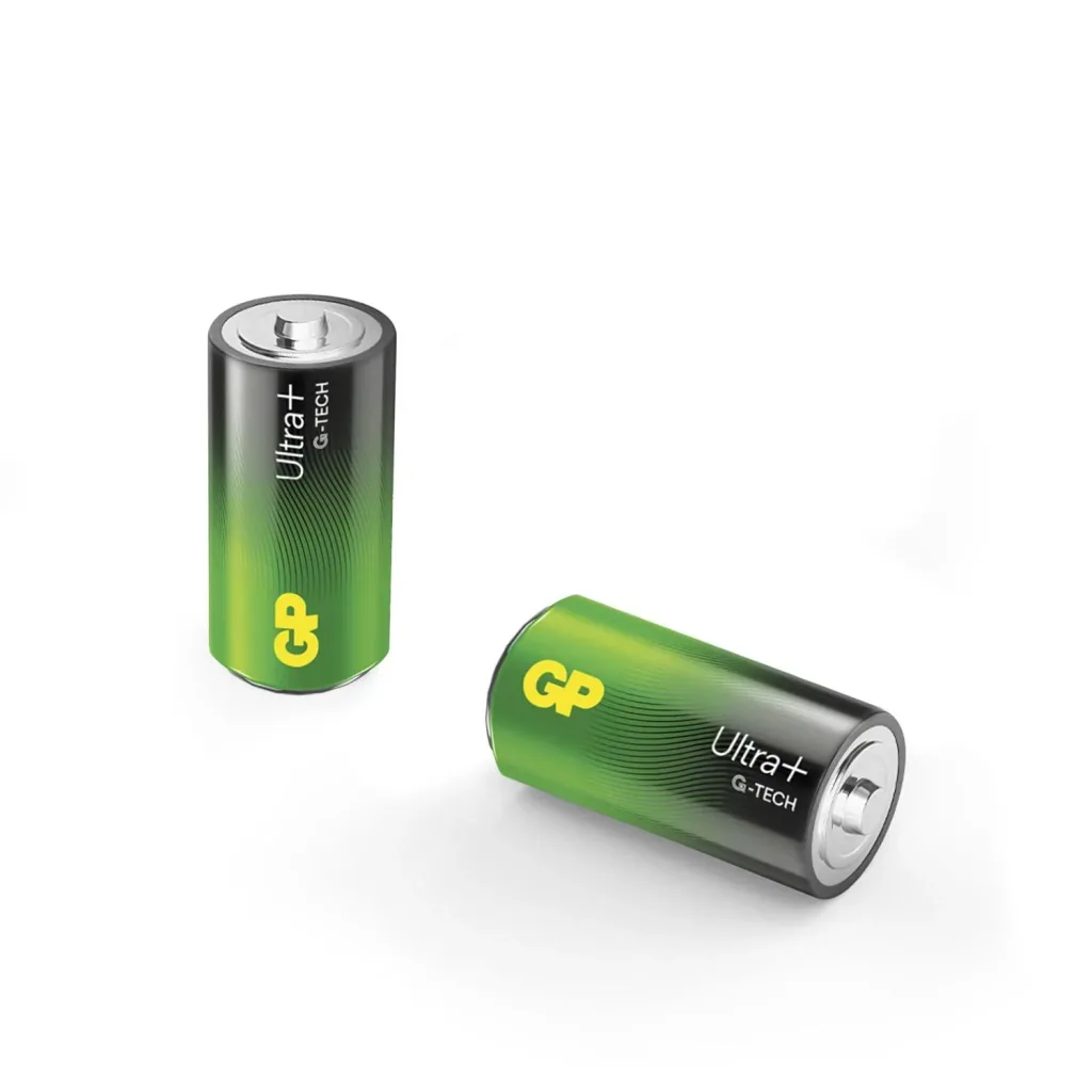 ULTRA PLUS Baby C Alkaline Batteries - 2 pieces