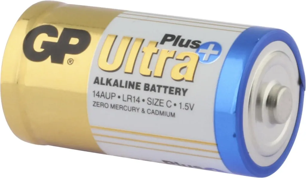ULTRA PLUS Baby C Alkaline Batteries - 2 pieces