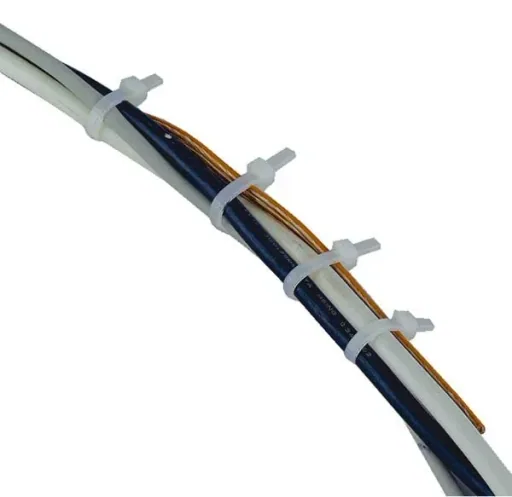 Cable ties 3.6 x 300 mm, UV-stable - 100 pieces - black