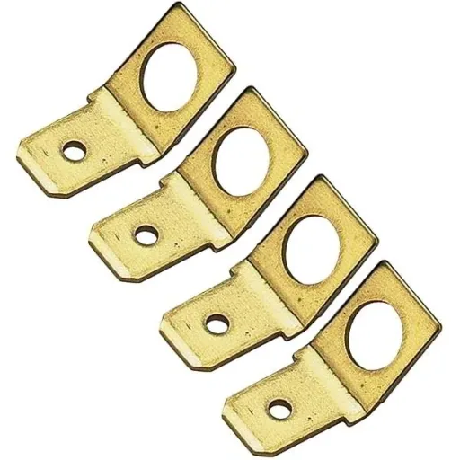 Battery adapter from M5 to 6.3 mm - pack of 4 (suitable for 2 batteries)