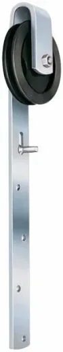 Gate rollers with bracket, 90mm, 4 pieces