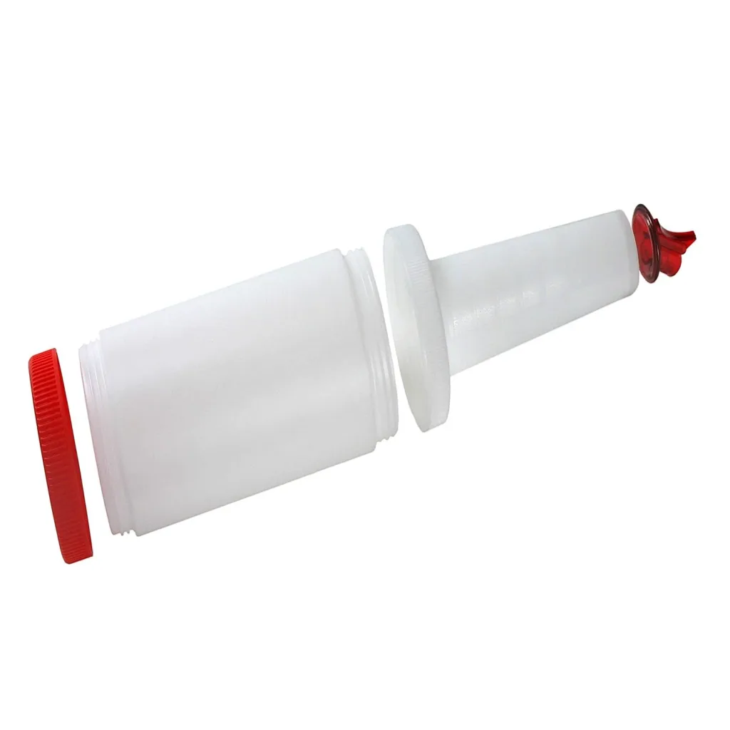 Bottle-Pour-Master bottle 1 litre, Color: yellow