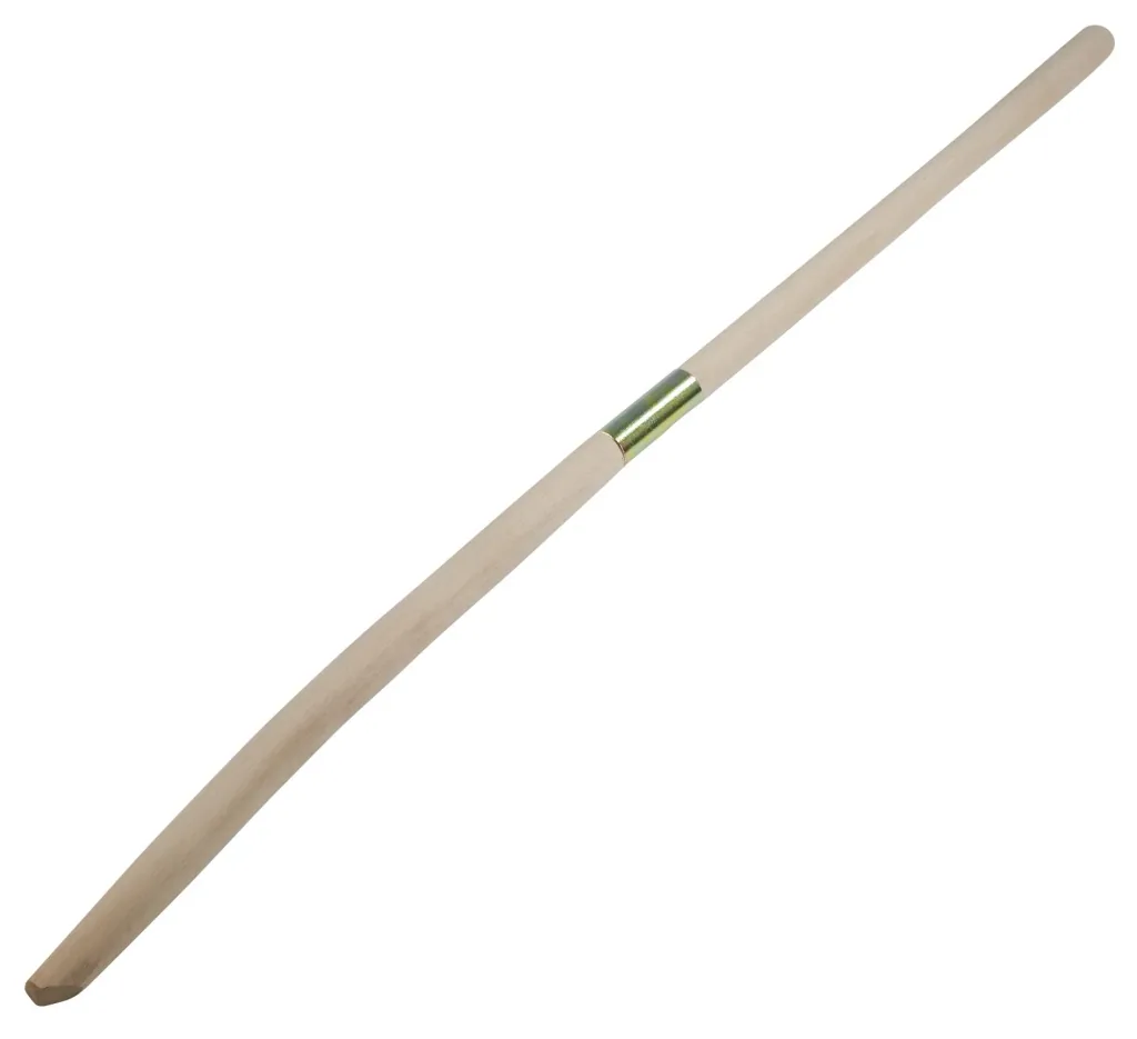 Shovel handle beech, 1300 x 41 mm, curved, divisible