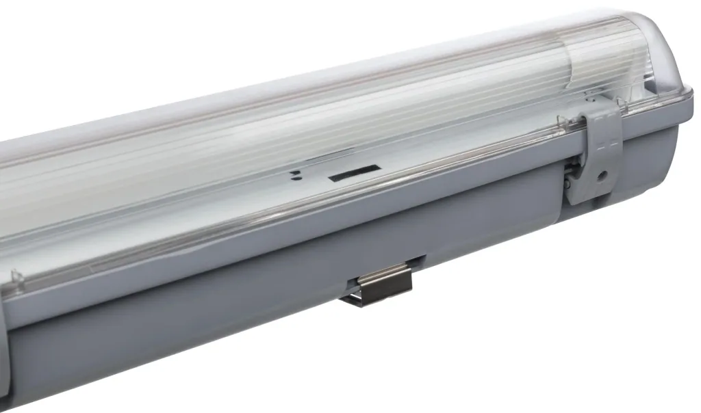 LED moisture-proof light, 1-flame, 18 watts, cool white, IP65, approx. 120 cm
