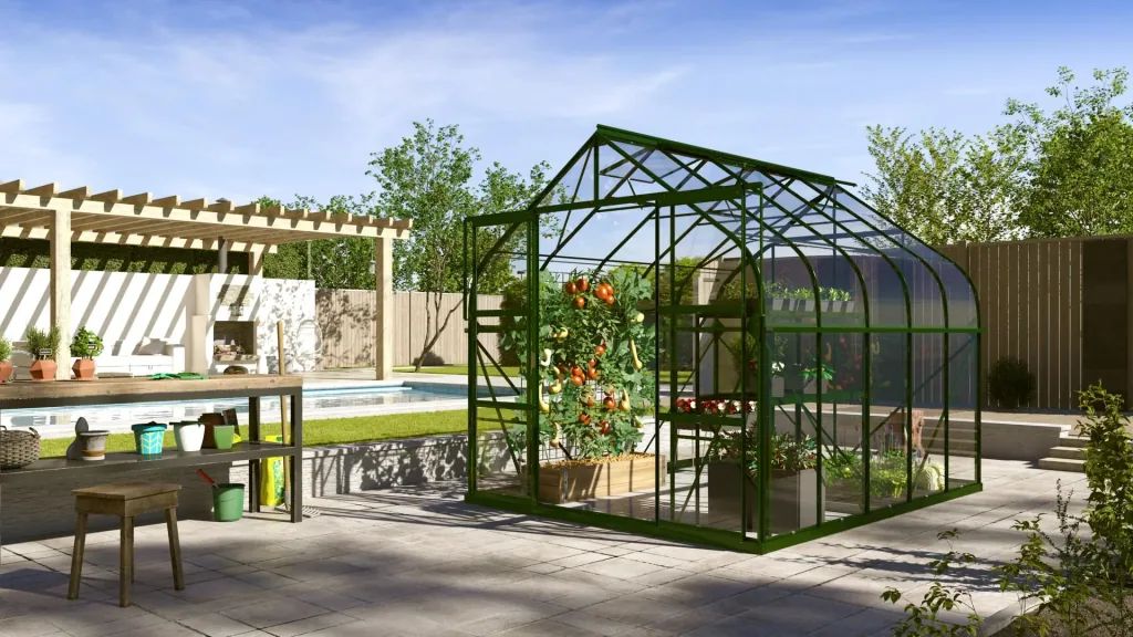 Greenhouse Dione 8300 ESG 3 mm, color emerald