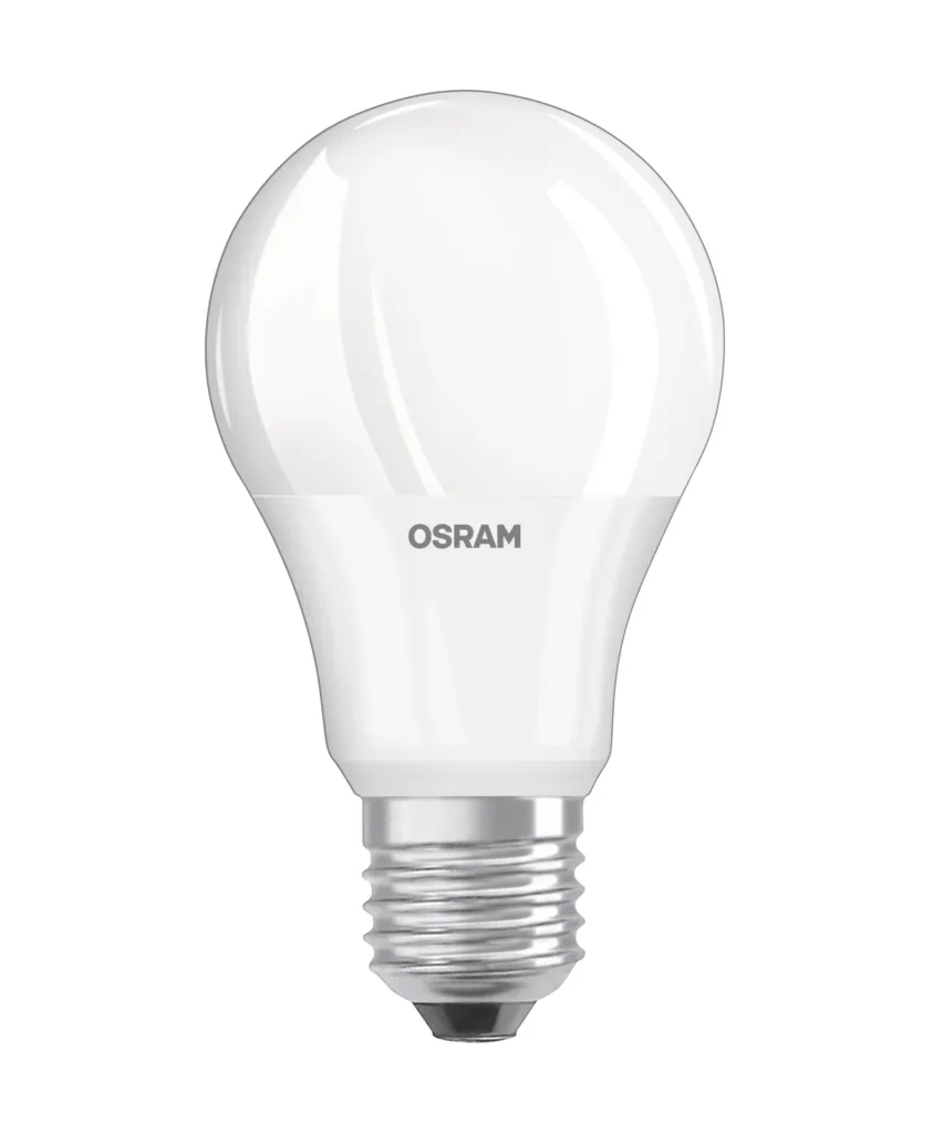 LED lamp retrofit with 8.5 watts, E27, warm white, matt - 4 pieces