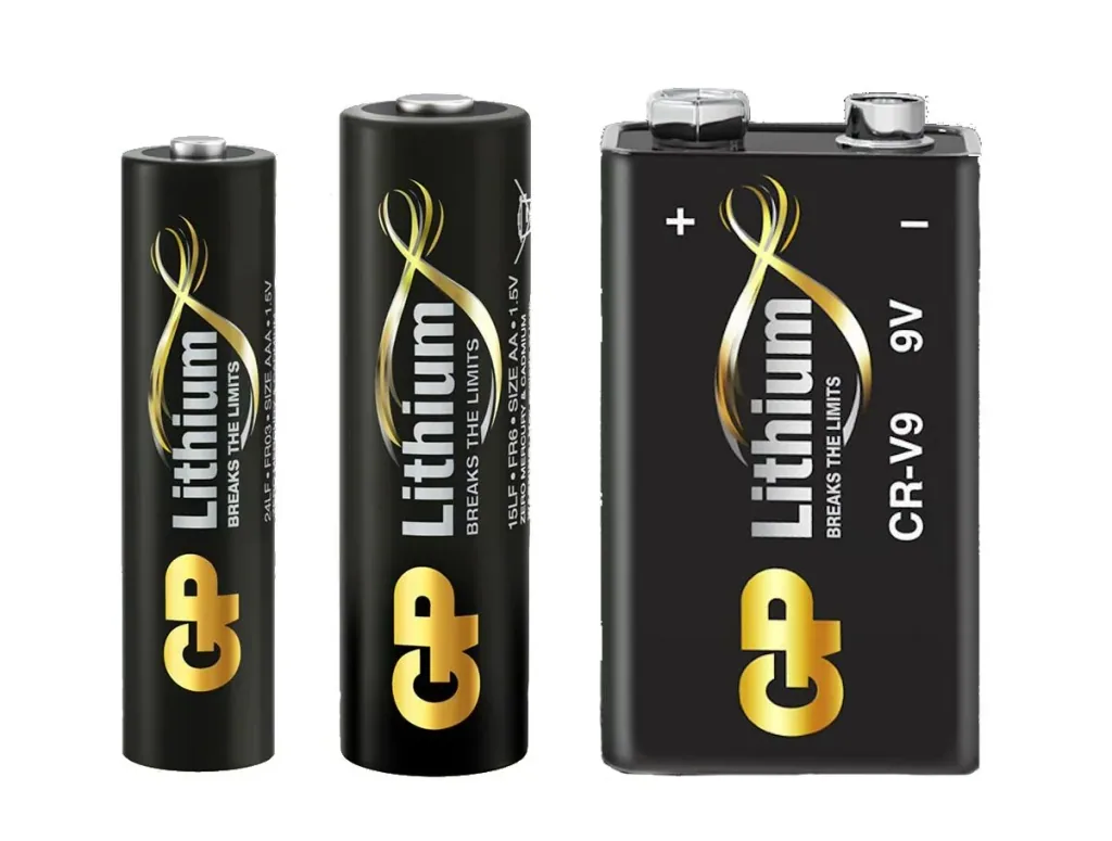 Lithium Primary Mignon (AA) Batteries - 4 pieces
