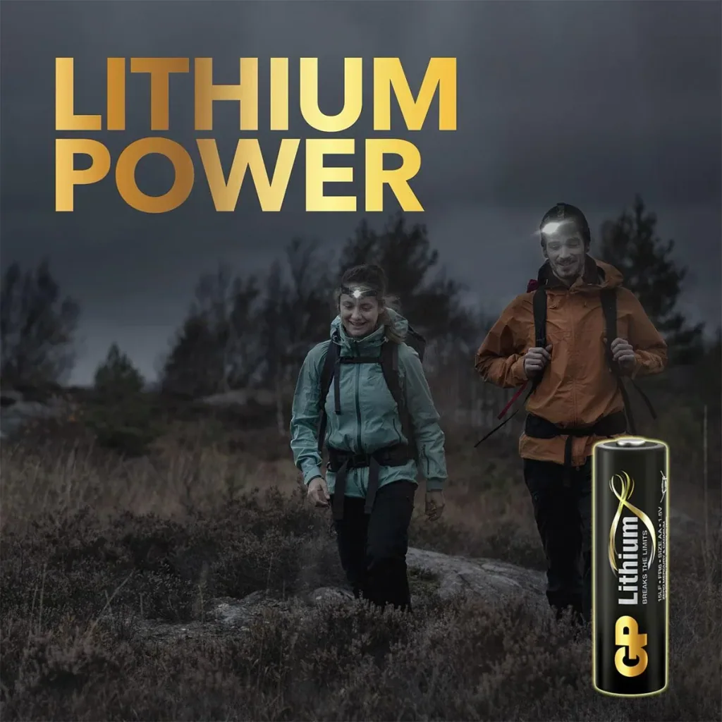 Lithium Primary Mignon (AA) Batteries - 4 pieces