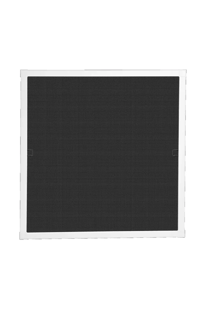 Insect screen window PLUS with aluminum frame, color white, 130 x 150 cm