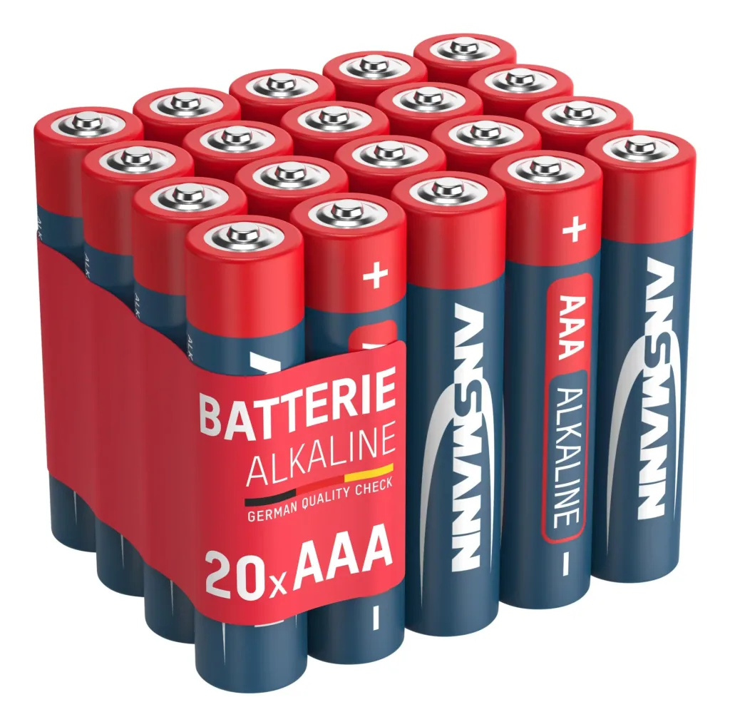 Alkaline Micro (AAA) Batteries - 20 Value Pack