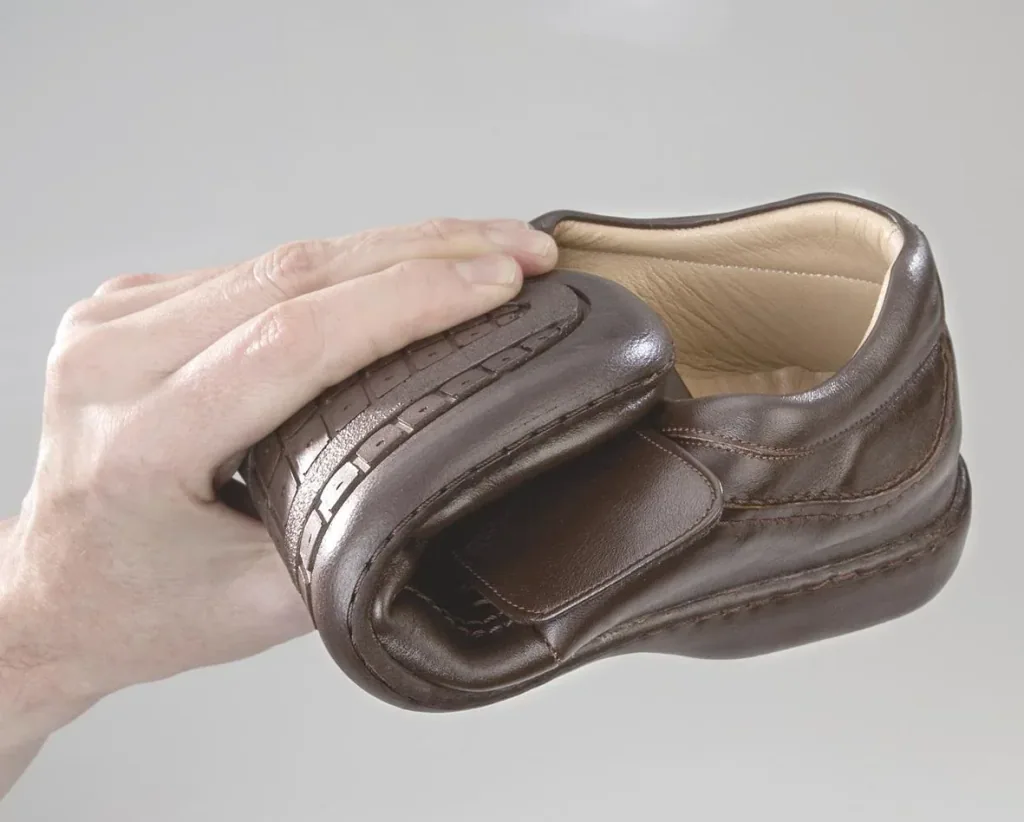 Comfort shoe, brown, size 40