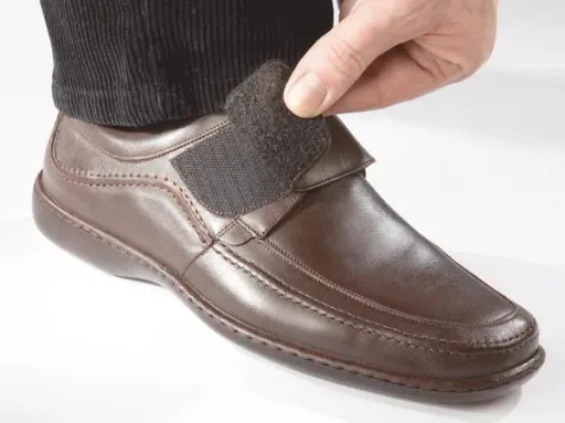 Comfort shoe, brown, size 40