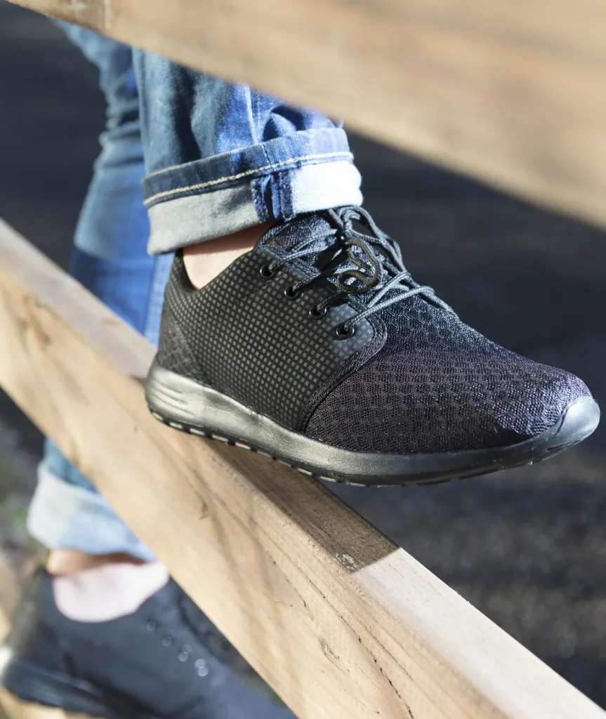 Lace-up shoe, feather-light, color anthracite, size 42