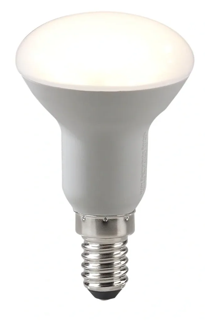 LED lamp R50, 5W, E14, 470lm, warm white - 10 pieces