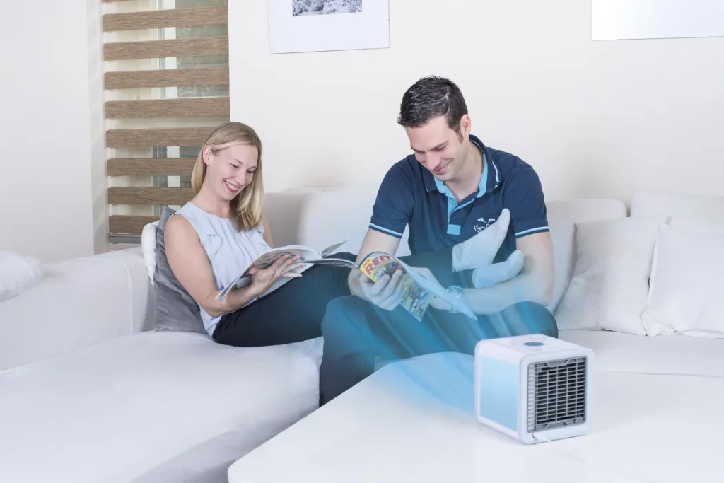 Arctic Air evaporative air conditioner white