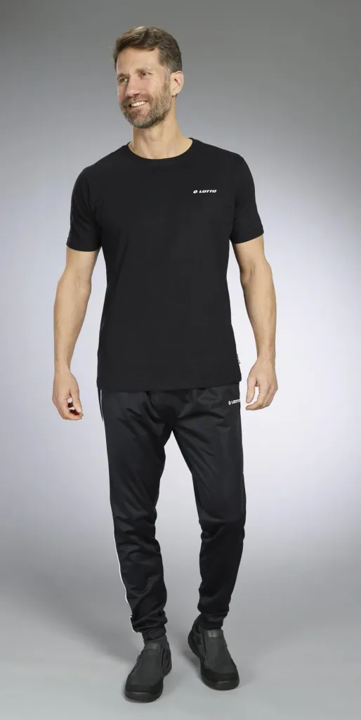 Sports pants, color black, size 2XL