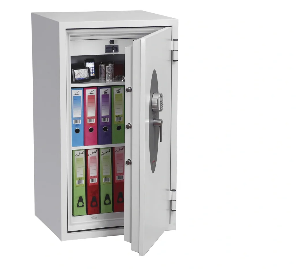 Fire/burglar alarm cabinet Fire Fox FS1621E with electronic lock