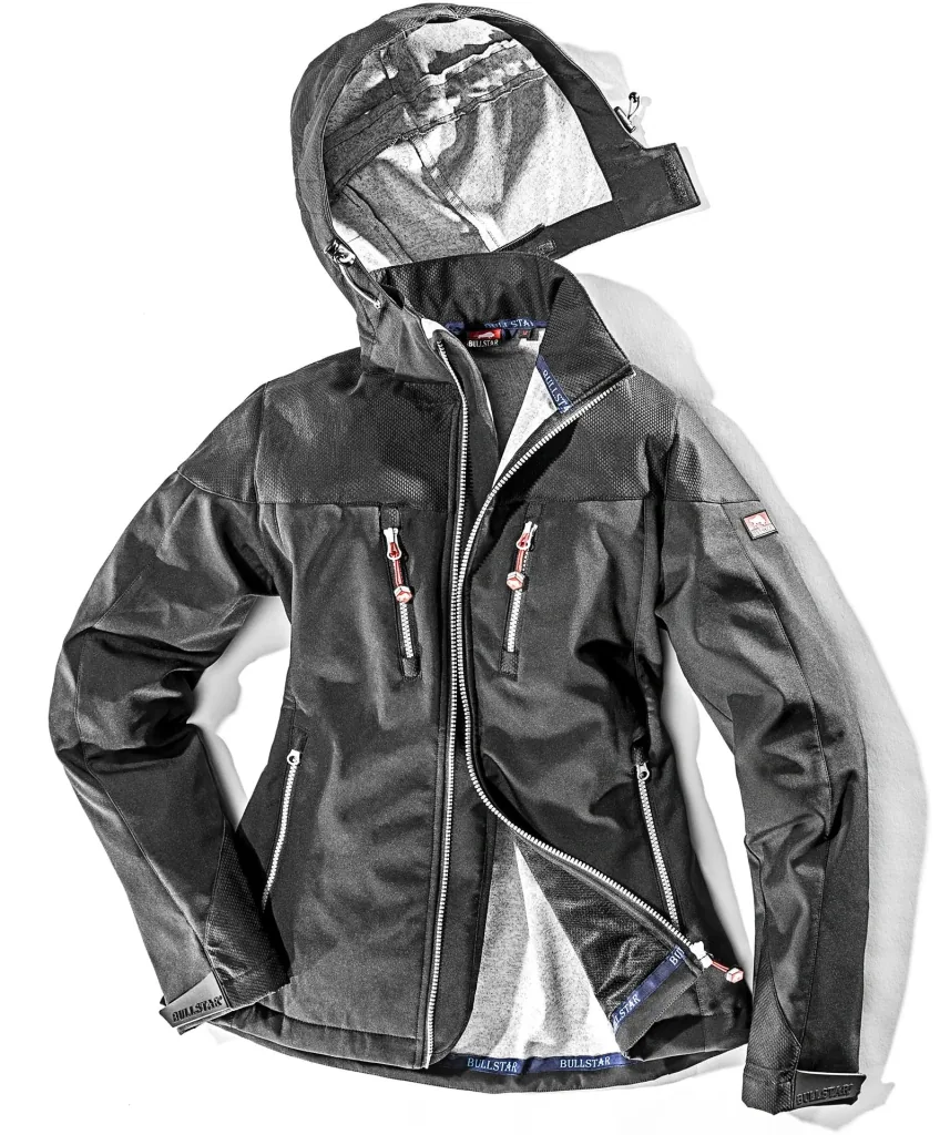 Women's softshell jacket WORXTAR black, size S