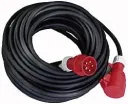 CEE extension cable 25 m, heavy rubber cable H07RN-F 5G1.5 mm²