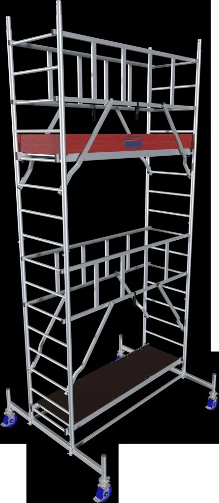 MONTO ProTec aluminum mobile scaffold, working height approx. 5.30 m