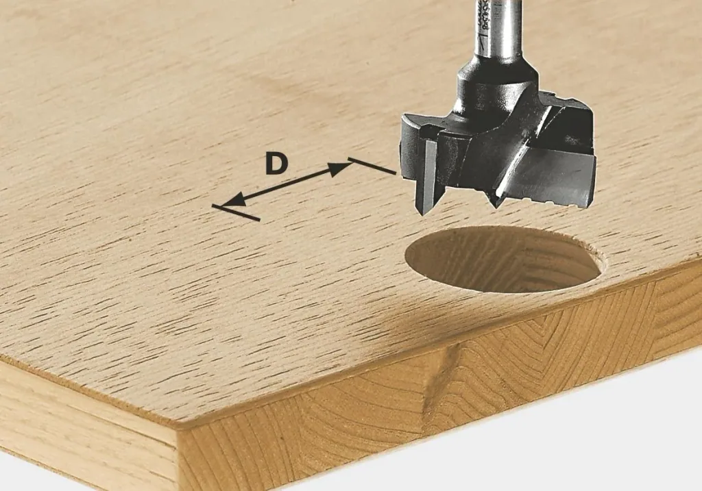 Fitting drill HW S8 D35