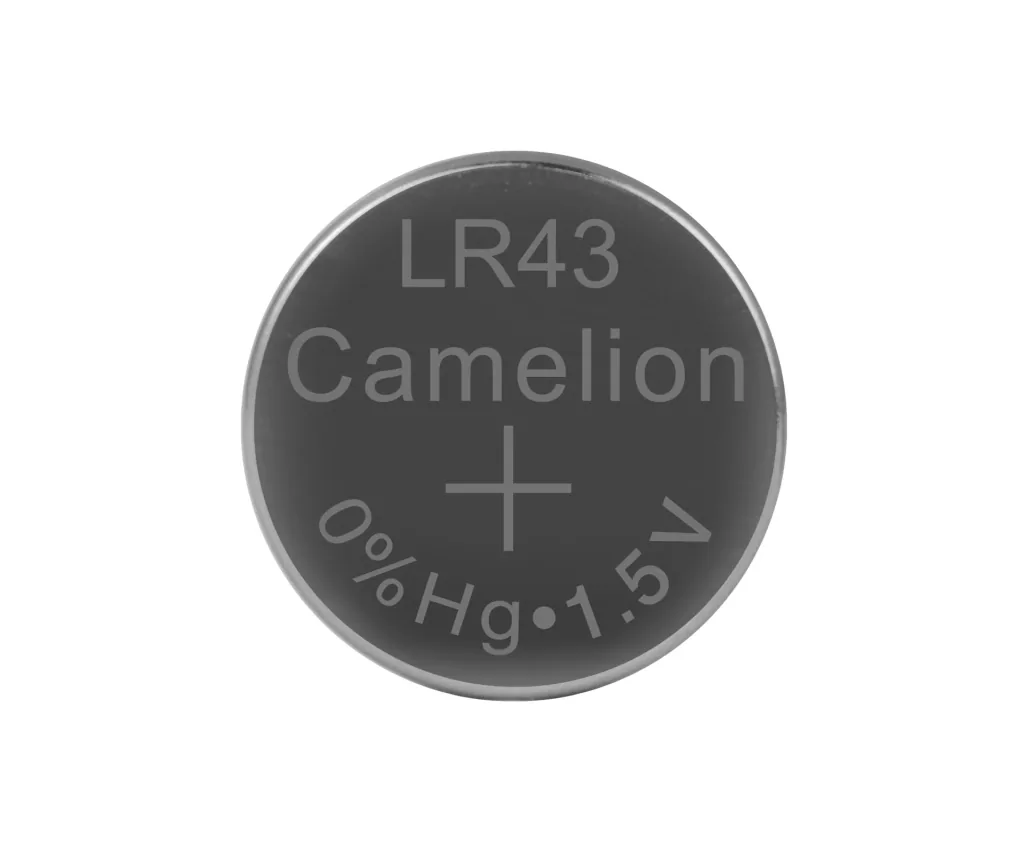 Alkaline button cell AG12/LR43, 1.5 Volt, 0%HG - 10 pieces