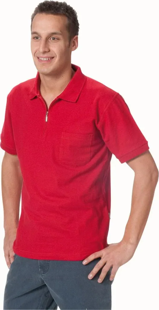 Poloshirt rot, Gr.M