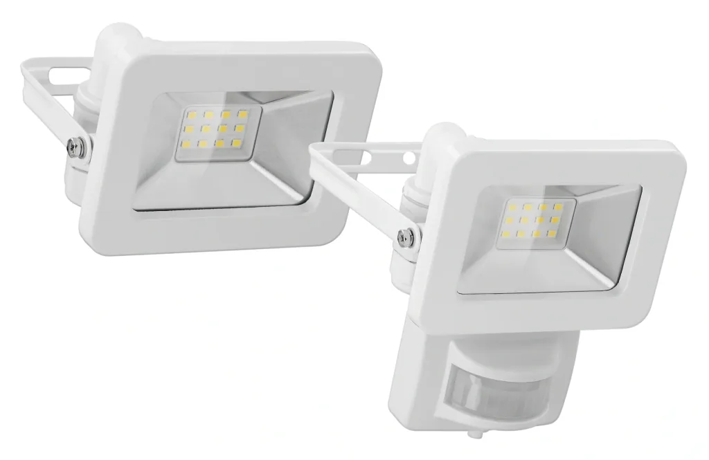 LED outdoor spotlight white, 20 watts - 1700 lumens