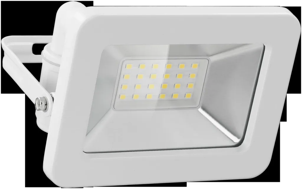 LED outdoor spotlight white, 20 watts - 1700 lumens