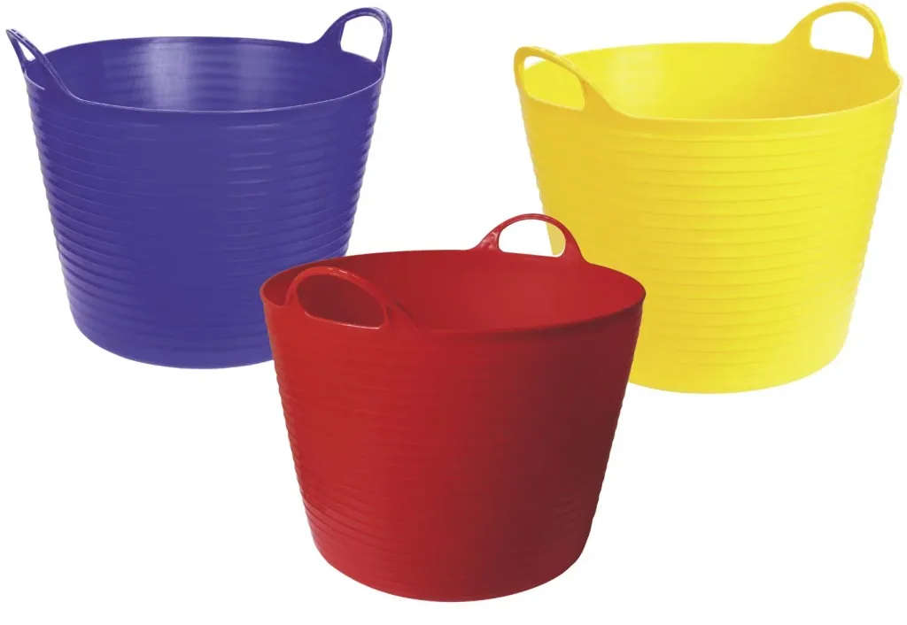 Bucket "Flex Bag", approx. 42 l, color blue
