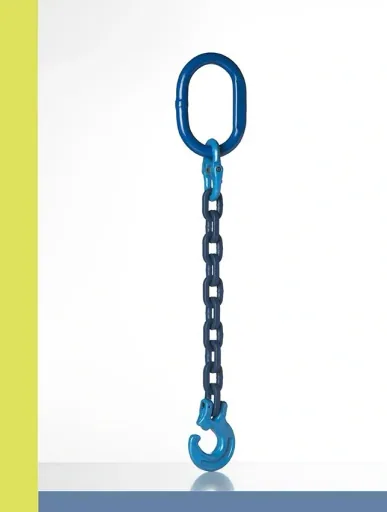 Forestry logging chain, square links, GK10, 8 mm, 2 m long